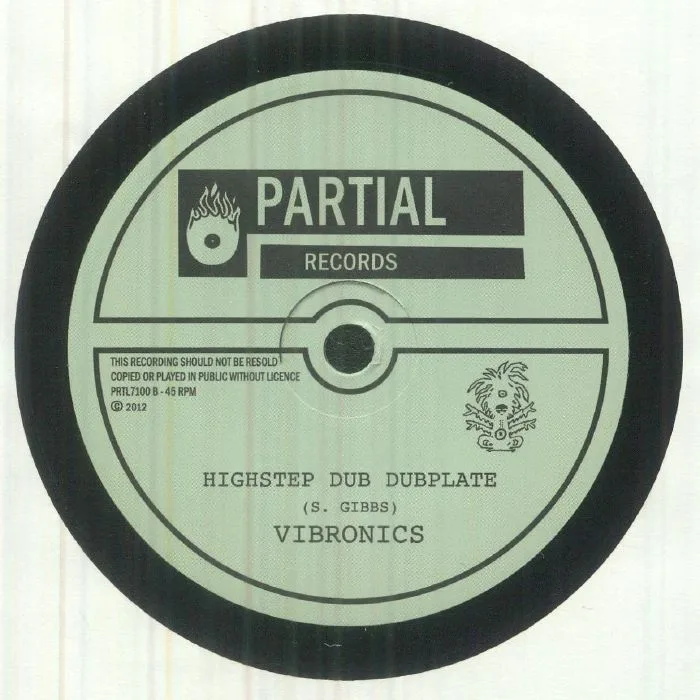 Back cover — VIBRONICS — Hightstep Dub