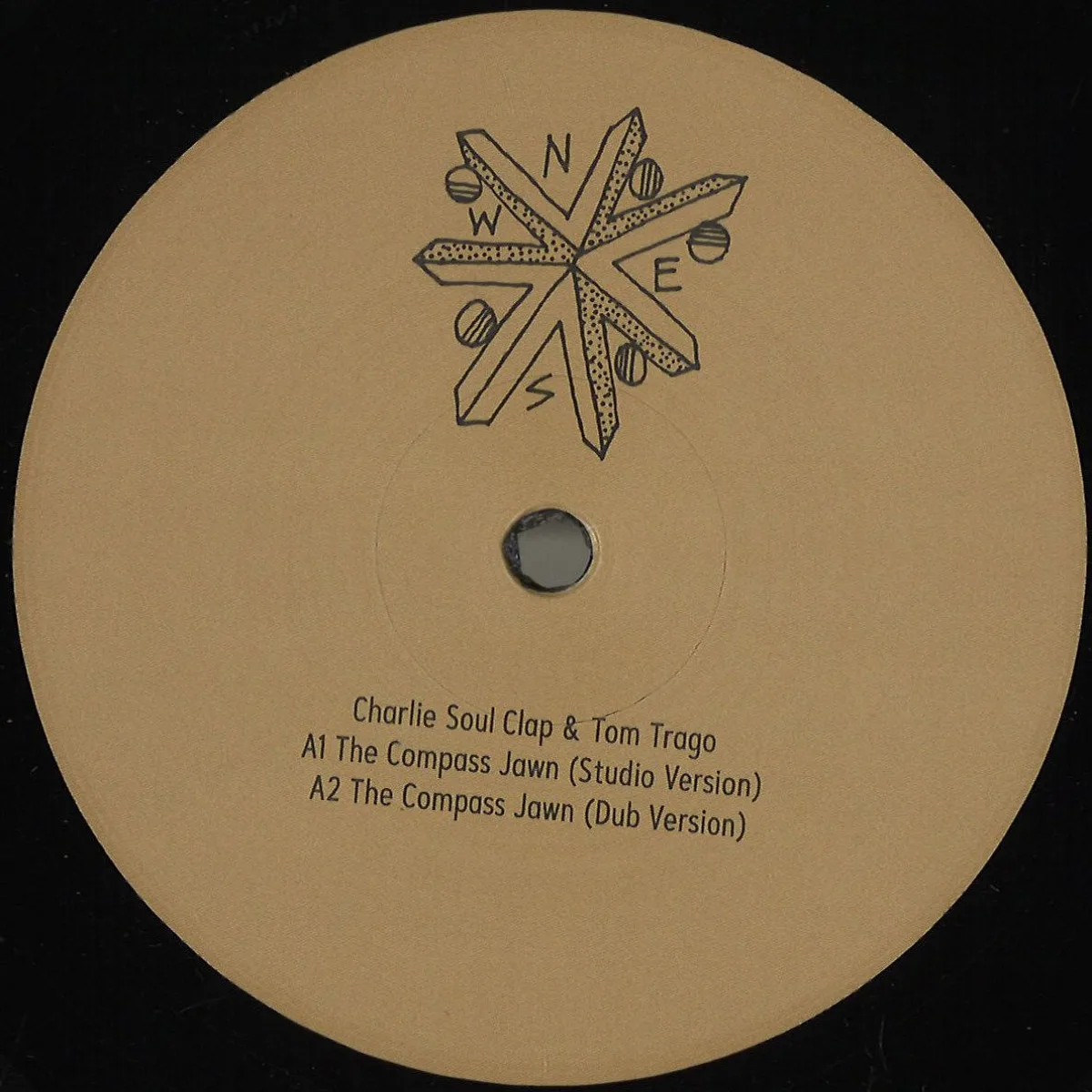 Front cover — Charlie Soul Clap&Tom Trago — THE COMPASS JAWN LP