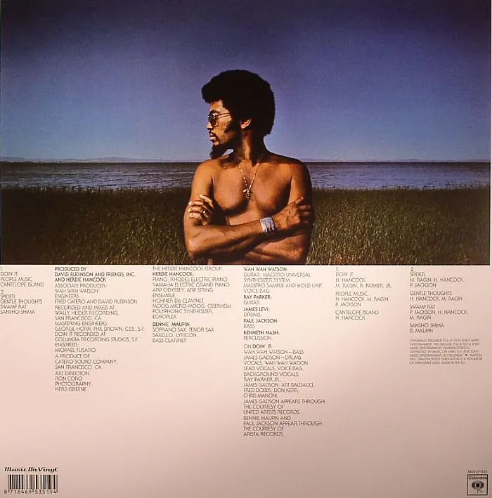 Back cover — Herbie HANCOCK — Secrets