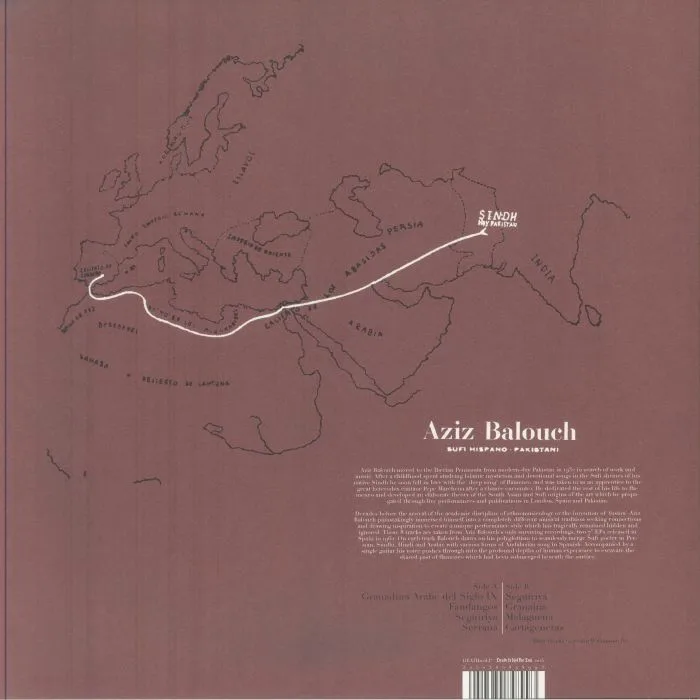 Back cover — Aziz BALOUCH — Sufi Hispano Pakistani (Expanded Edition)