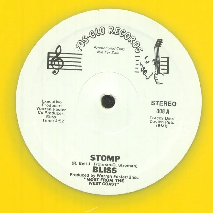 Лицевая сторона обложки — BLISS — Stomp (reissue)