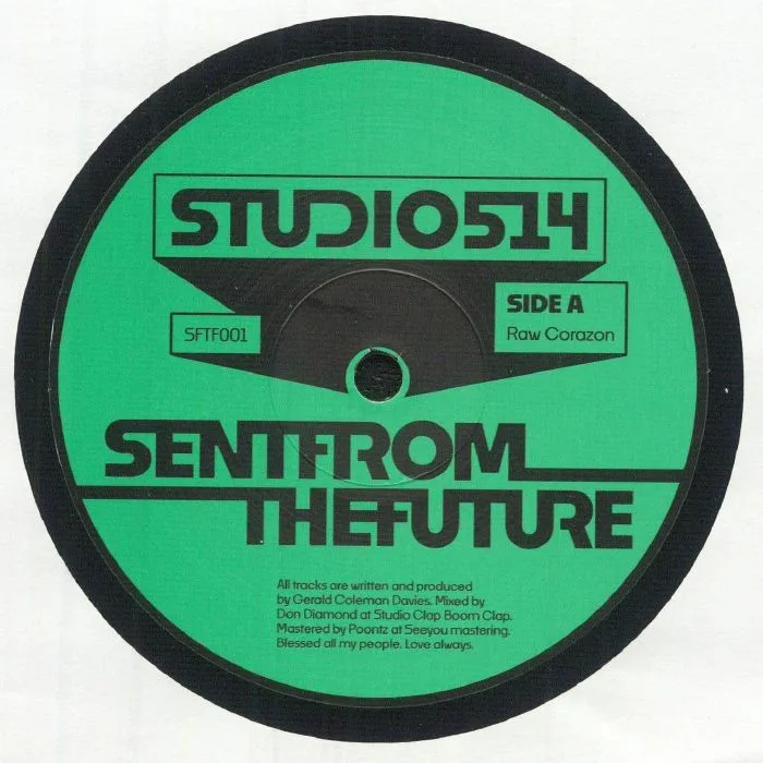 Лицевая сторона обложки — Gerald COLEMAN DAVIES — Studio514