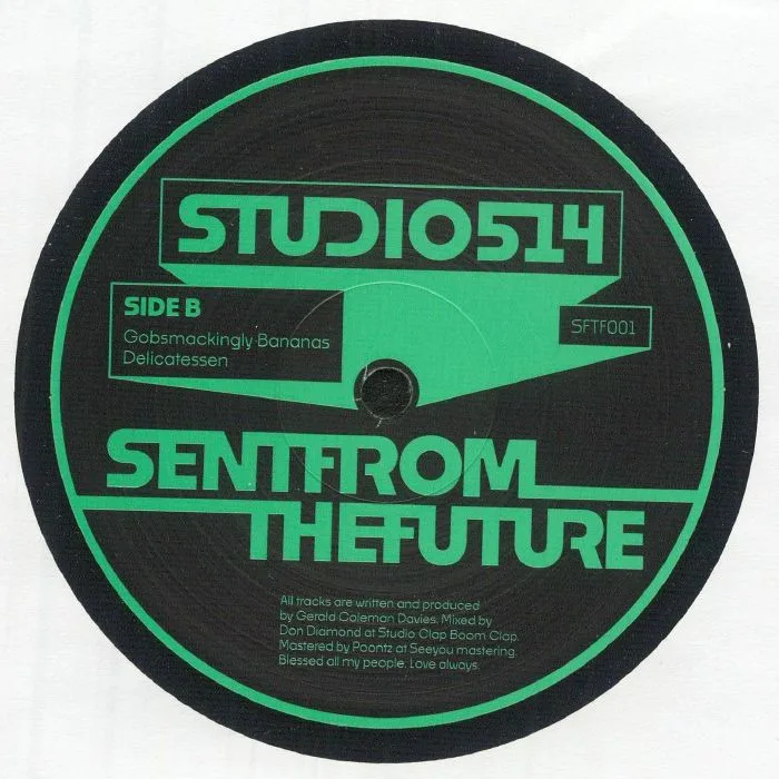 Обратная сторона обложки — Gerald COLEMAN DAVIES — Studio514