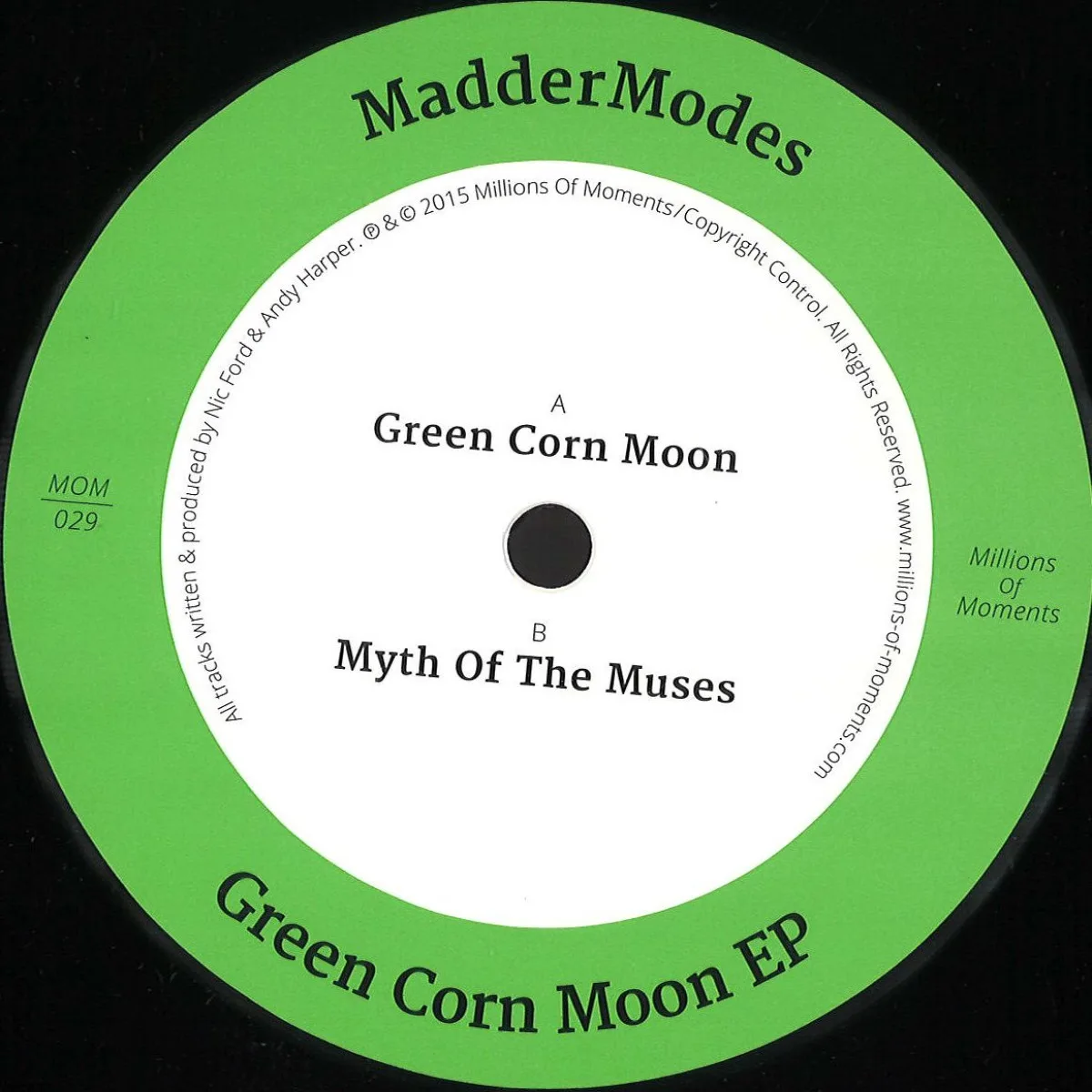 Maddermodes — Green Corn Moon Ep