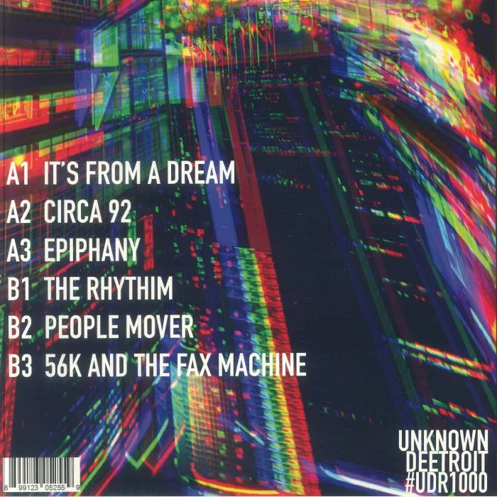 Обратная сторона обложки — DEETROIT — It's From A Dream