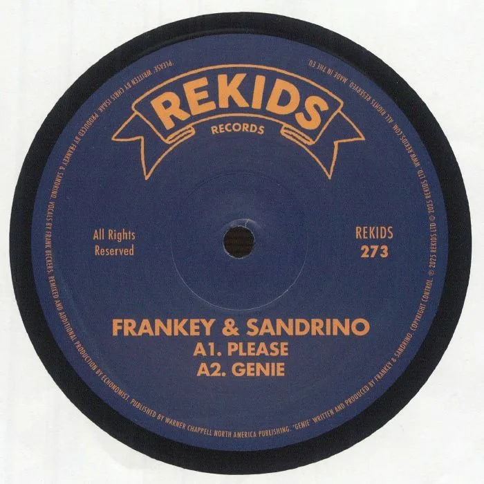 Front cover — FRANKEY & SANDRINO — Please EP