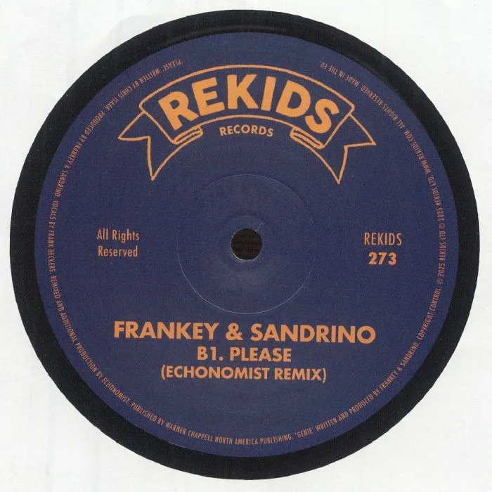 Back cover — FRANKEY & SANDRINO — Please EP