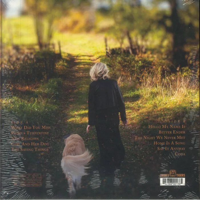 Обратная сторона обложки — Mary CHAPIN CARPENTER — Personal History