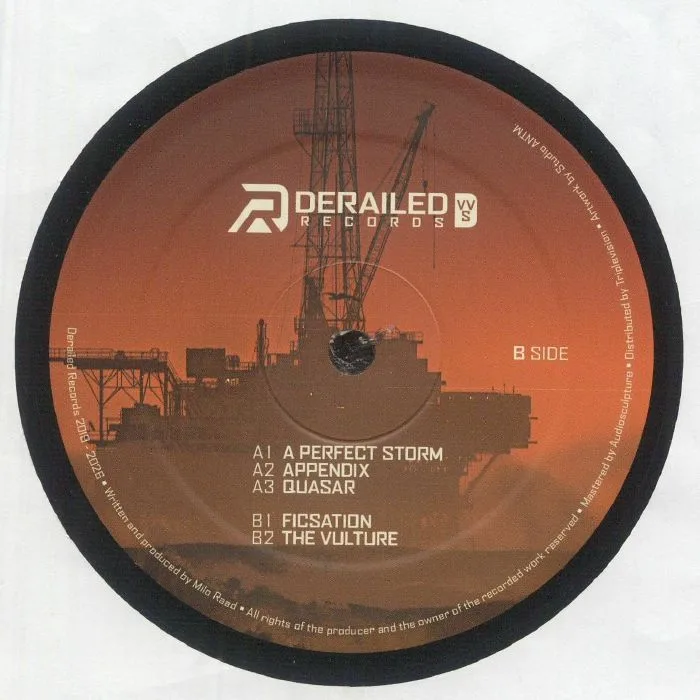 Обратная сторона обложки — Milo RAAD — A Perfect Storm EP