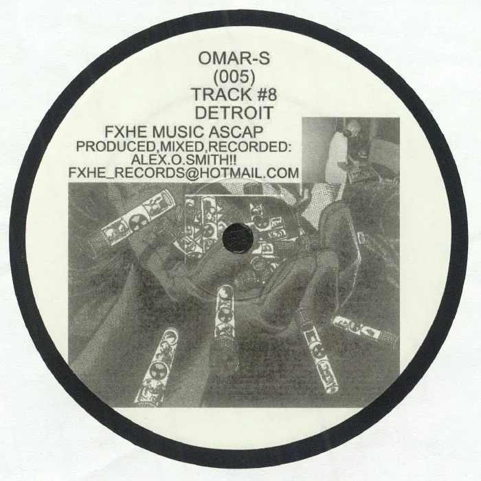 Лицевая сторона обложки — OMAR S — Track #8
