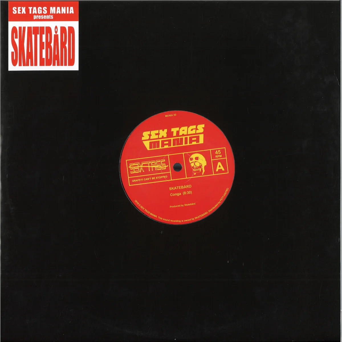 Skatebård/Crystal Bois — Conga / Live at Skurkeklubben