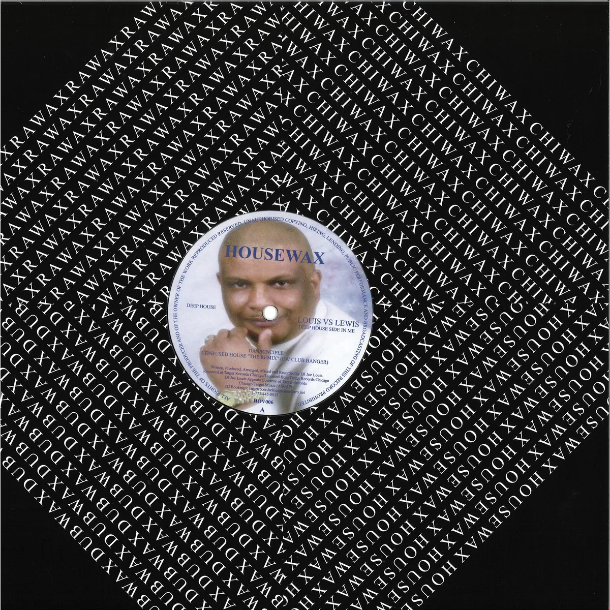 Front cover — Dj Joe Lewis — Louis vs. Lewis