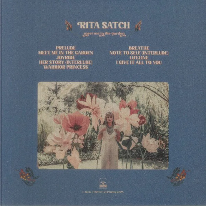 Back cover — Rita SATCH — Meet Me In The Garden