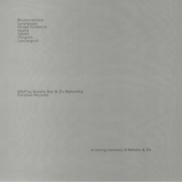 Back cover — RE ARBEITEN — First Episode