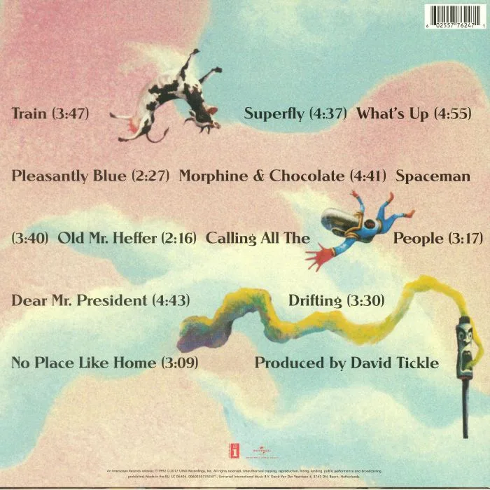Back cover — 4 NON BLONDES — Bigger Better Faster More! (reissue)