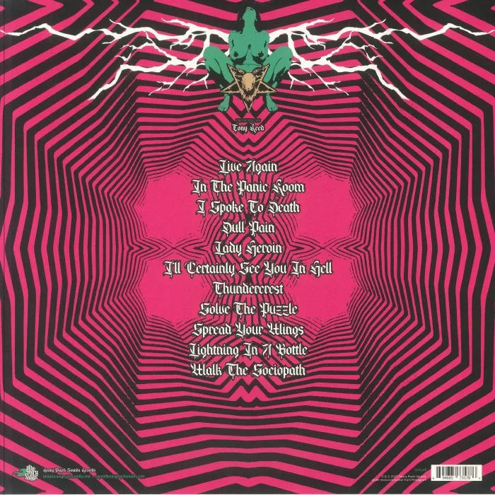 Back cover — PENTAGRAM — Lightning In A Bottle