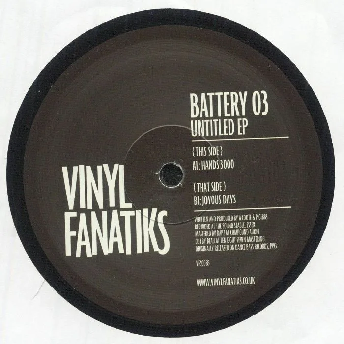 BATTERY 03 — Untitled EP