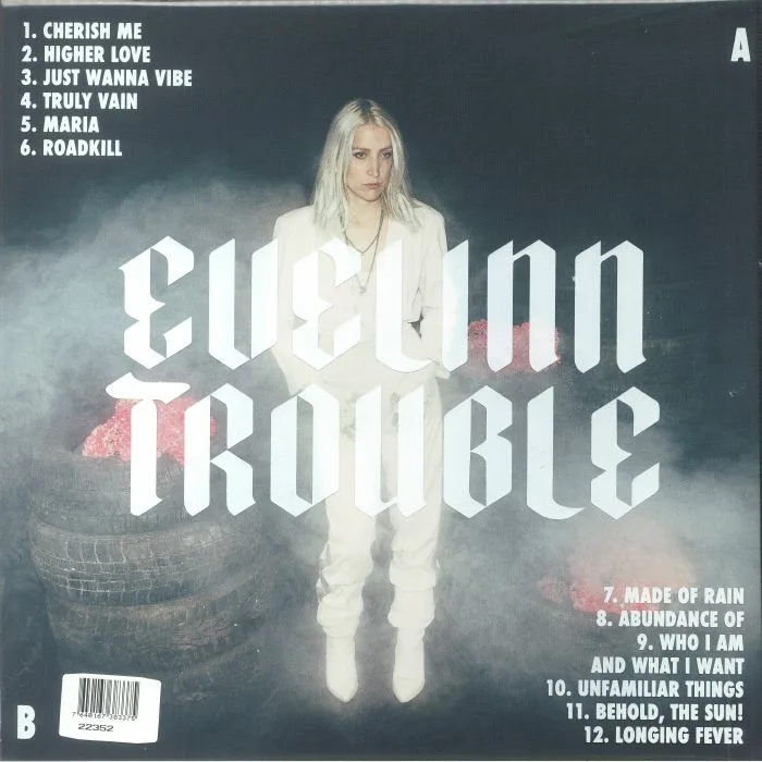 Обратная сторона обложки — EVELINN TROUBLE — Longing Fever