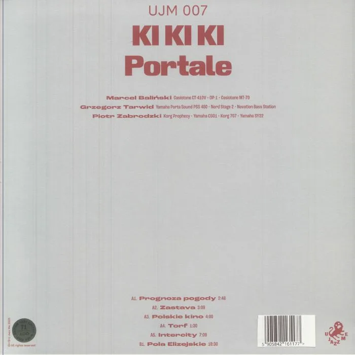 Back cover — KI KI KI — Portale