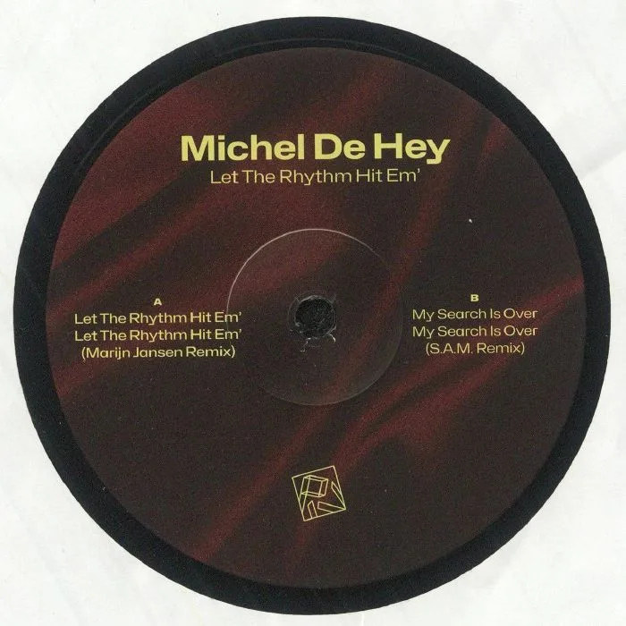 Лицевая сторона обложки — Michel DE HEY — Let The Rhythm Hit Em'