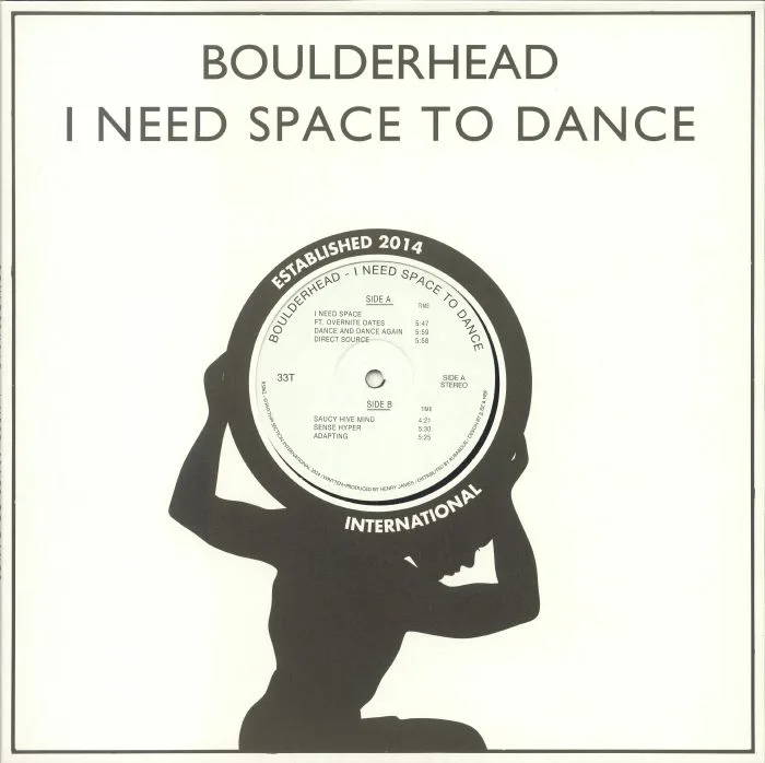 Лицевая сторона обложки — BOULDERHEAD — I Need Space To Dance