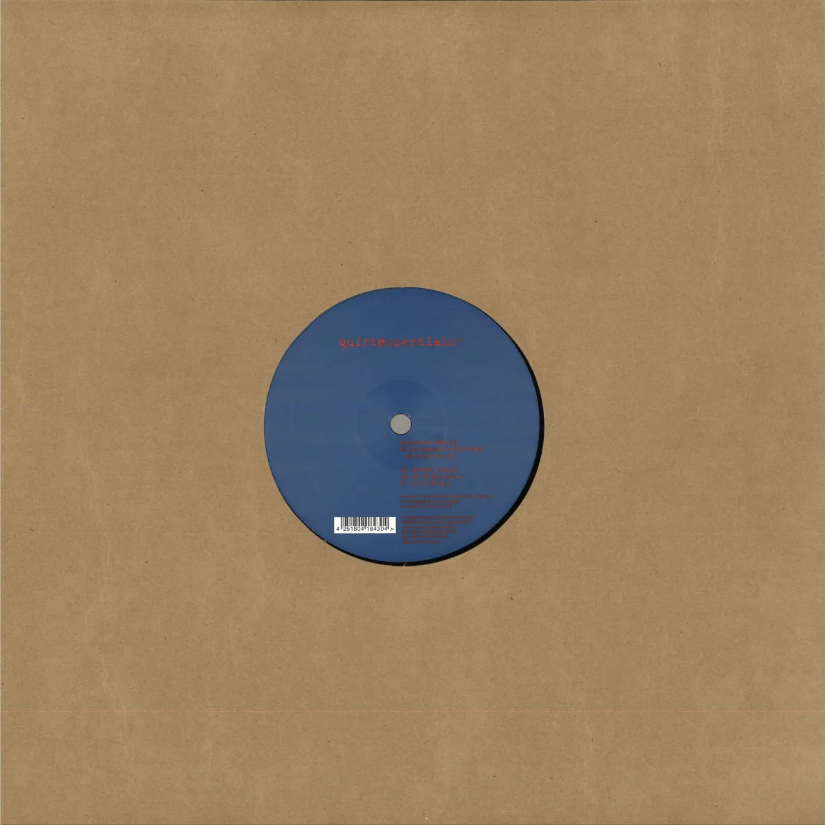 Back cover — Borrowed Identity&Mechanical Soul Brother — Set it All Free