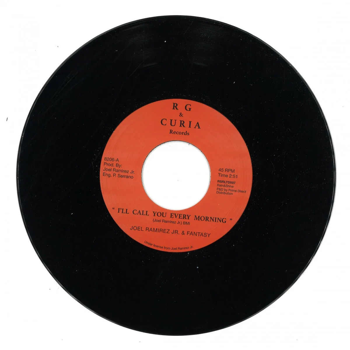 Joel Ramirez Jr&Fantasy — I’ll Call You Every Morning / I Can’t Let Her Go