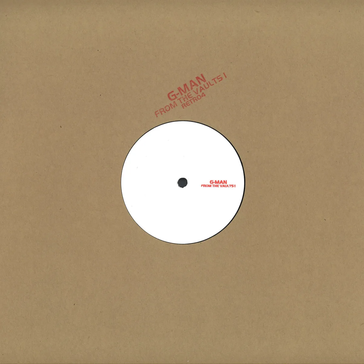 G-Man — From The Vaults I (2x12")