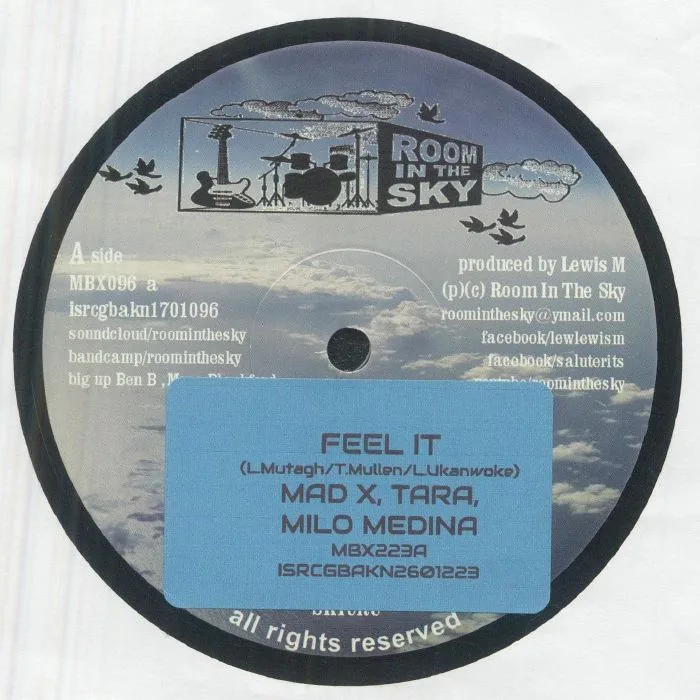 MAD X / TARA / MILO MEDINA / IGIBIG / ROOM IN THE SKY ALL STARS — Feel It (Record Store Day RSD 2026)
