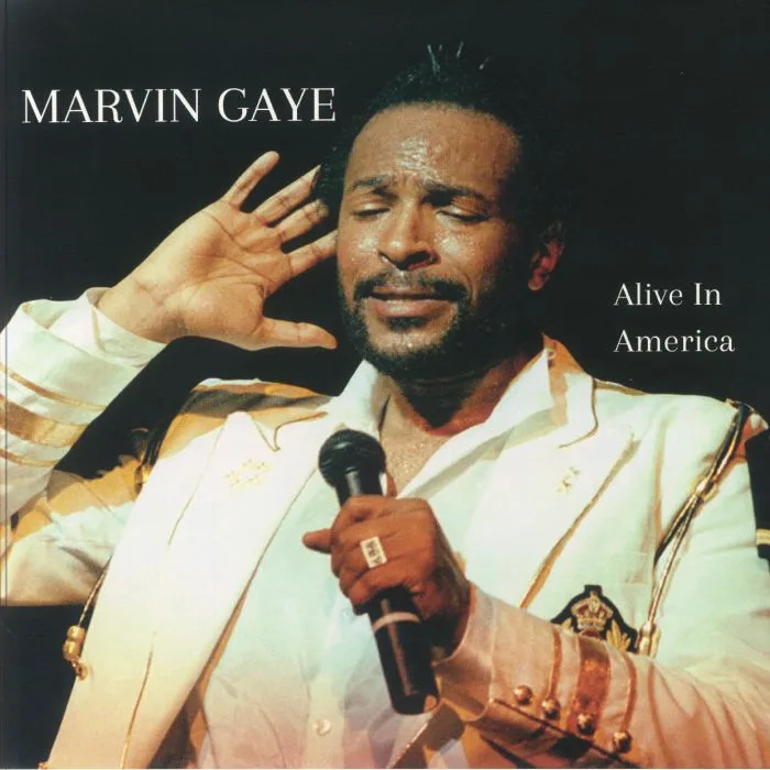 Лицевая сторона обложки — Marvin GAYE — Alive In America