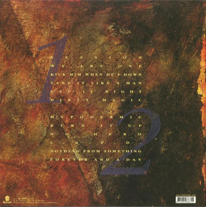 Back cover — The OFFSPRING — Ignition (reissue)