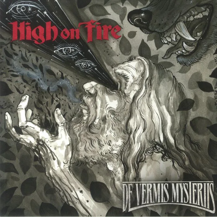 Front cover — HIGH ON FIRE — De Vermis Mysteriis (reissue)