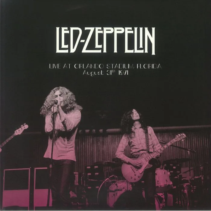 LED ZEPPELIN — Live In Orlando Stadium Florida August 31st 1971