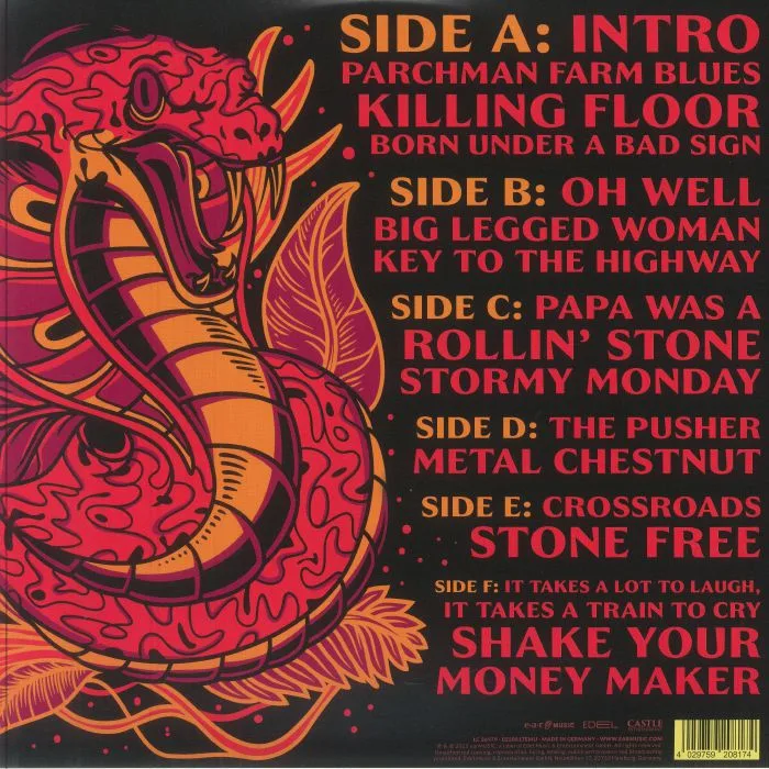 Back cover — SLASH — Live At The SERPENT Festival