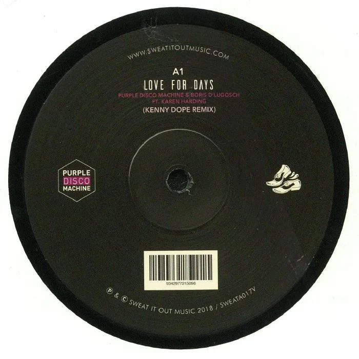 PURPLE DISCO MACHINE / BORIS D'LUGOSCH feat KAREN HARDING — Love For Days