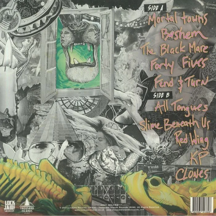 Back cover — WOLFRIK — Clones