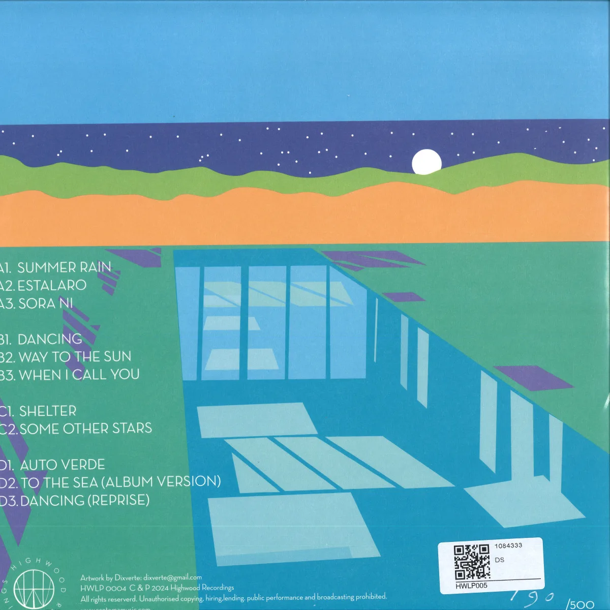 Обратная сторона обложки — Cantoma — See In The Sun LP 2x12"