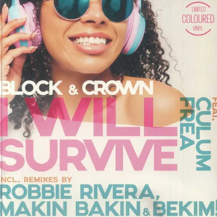Лицевая сторона обложки — BLOCK & CROWN feat CULUM FREA — I Will Survive