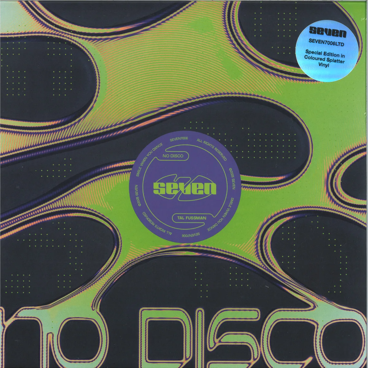 Лицевая сторона обложки — Tal Fussman — No Disco