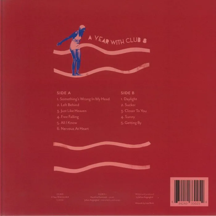 Back cover — CLUB 8 — A Year With Club 8