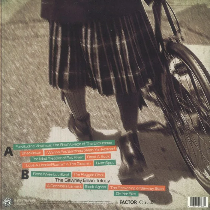Back cover — The REAL McKENZIES — Paul Mckenzie Sings On Yer Bike