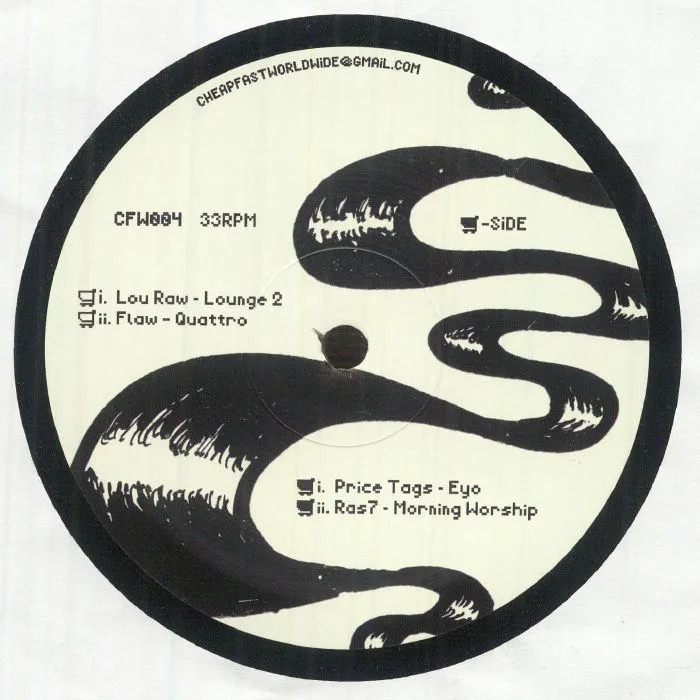 Front cover — LOU RAW / FLAW / PRICE TAGS / RAS7 — Discount DJs Present Vol 4