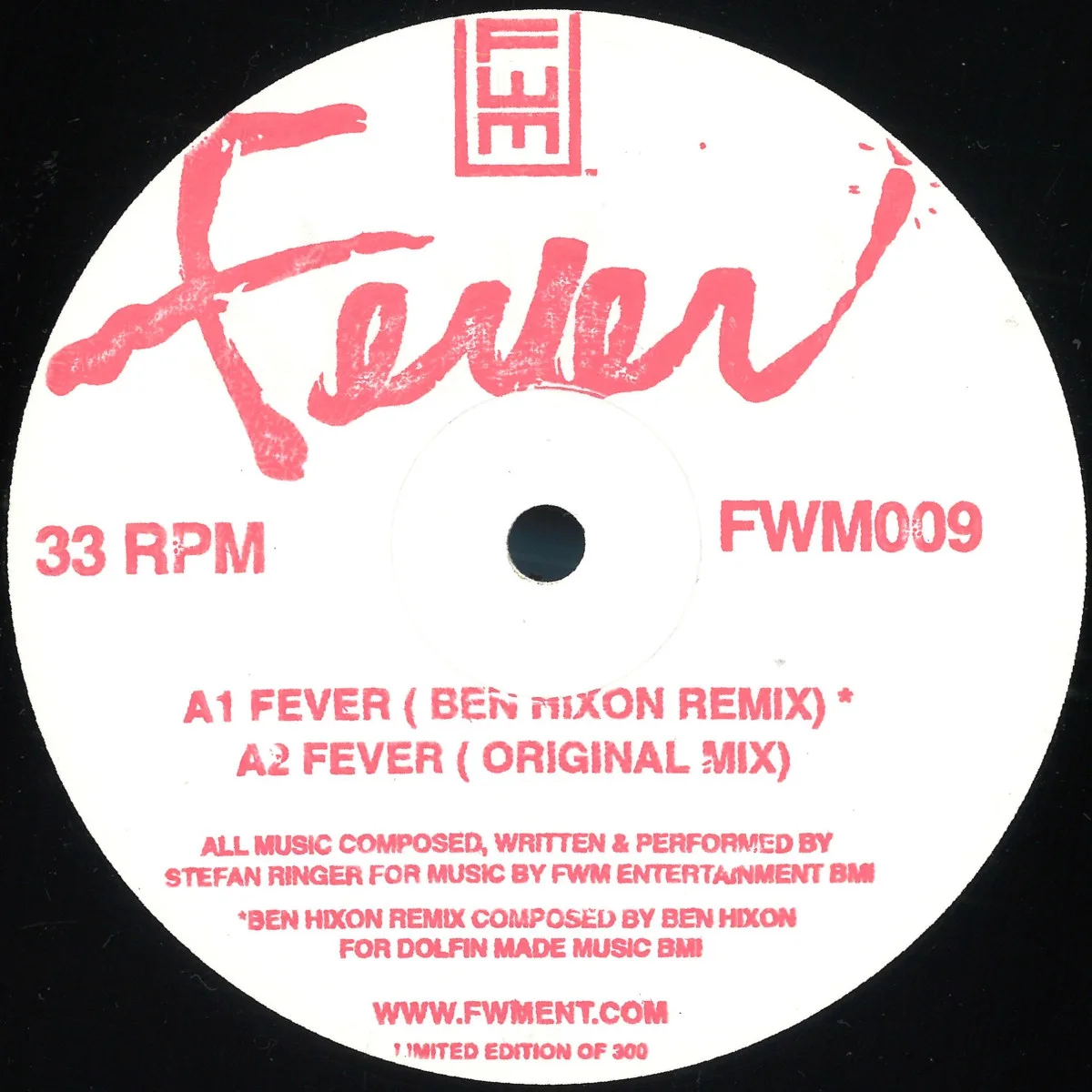 Лицевая сторона обложки — Stefan Ringer — Fever