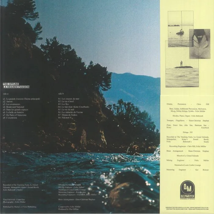 Back cover — The OFFLINE — La Grande Evasion