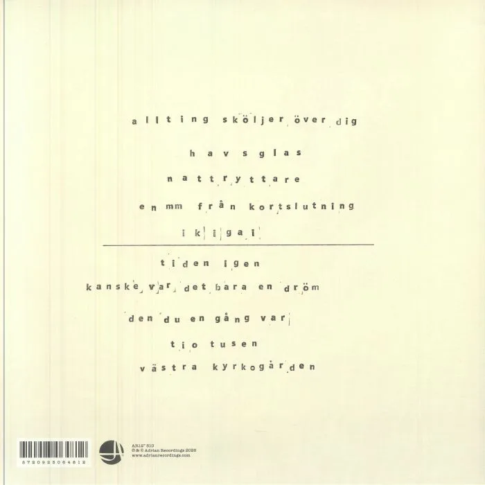 Back cover — IOR — Livsvark