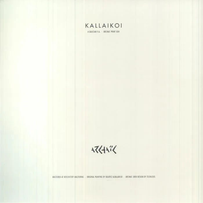 Обратная сторона обложки — VARIOUS — Kallaikoi: A Galician VA