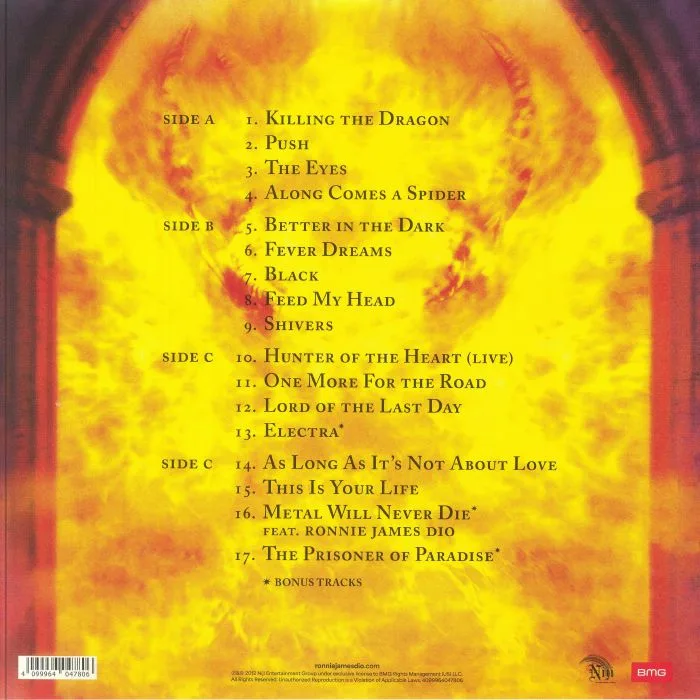 Back cover — DIO — The Very Beast Of Vol 2 (reissue)