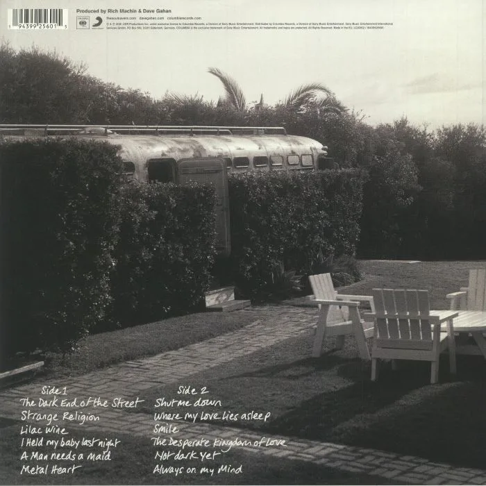 Back cover — Dave GAHAN / SOULSAVERS — Imposter