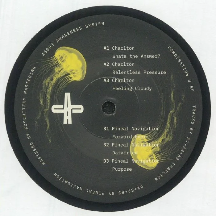 Лицевая сторона обложки — CHARLTON / PINEAL NAVIGATION — Combination 3 EP