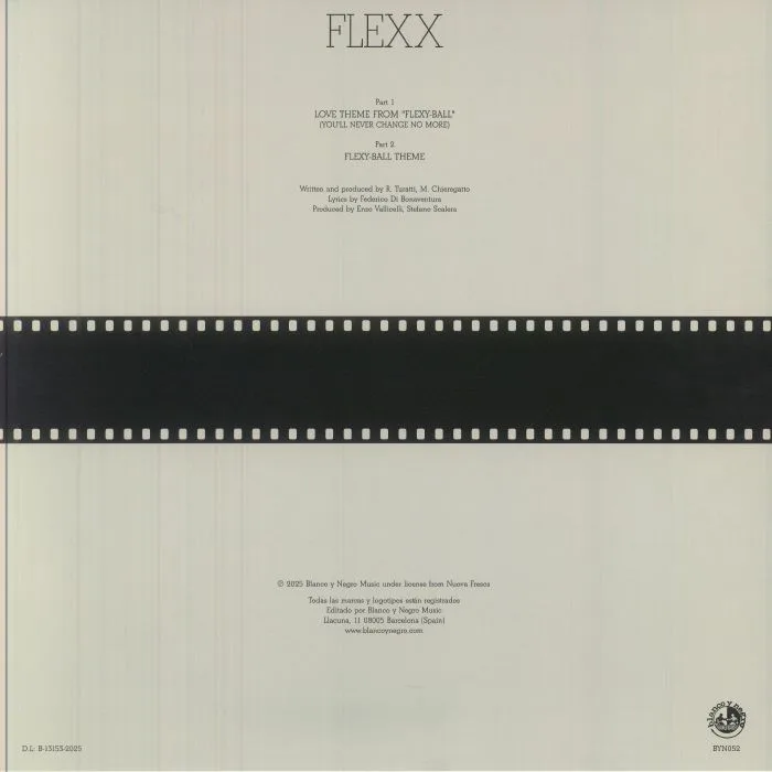 Обратная сторона обложки — FLEXX — Love Theme From Flexxy Ball